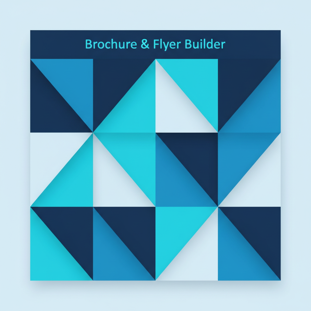 Brochure & Flyer Builder