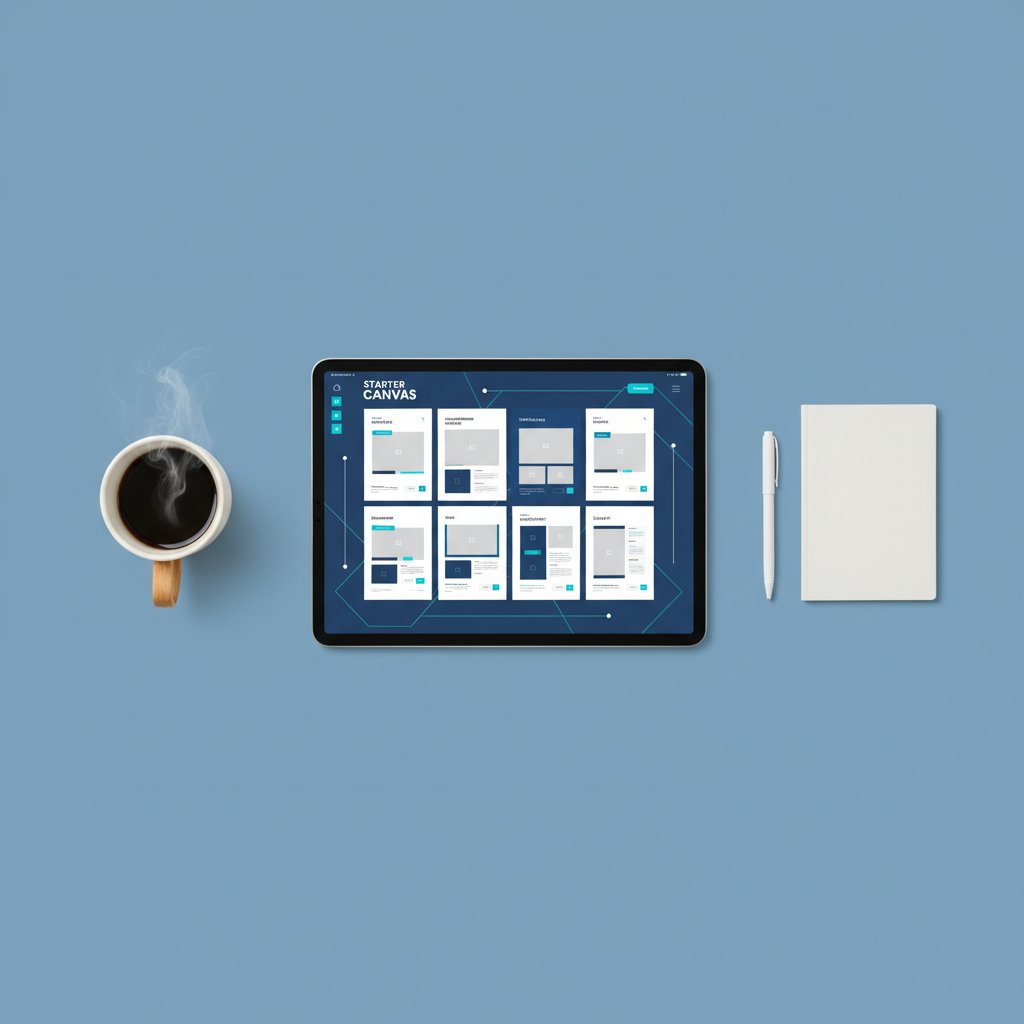Starter Canvas – Social & Flyer Template Pack